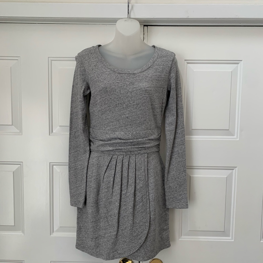 Juicy Couture heather grey long sleeve dress